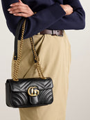 Marmont Quilted Leather Shoulder Bag B2026 - TUZZUT Qatar Online Shopping