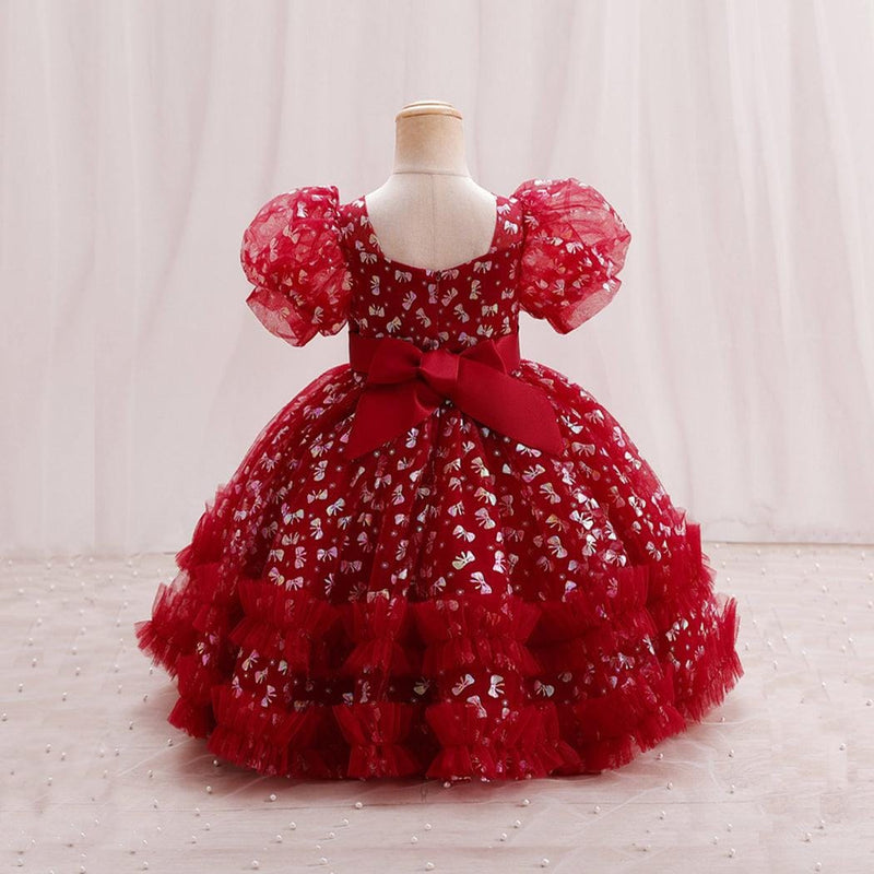 Girls  Princess Style Summer Dress   S5126064 - TUZZUT Qatar Online Shopping