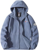 Winter Warm Fleece Jacket Hooded Pocket Design High Quality Warm Casual Norway Polar Jacket Cold-proof Outwear   136278 - TUZZUT Qatar Online Shopping