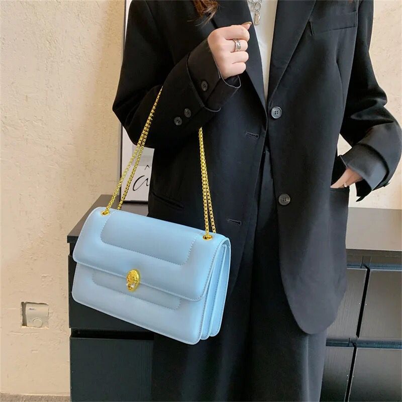 Solid Color Purses And Handbags Ladies Designer Handbags Famous Brands Women's Bag Leather S4396580 - Tuzzut.com Qatar Online Shopping
