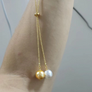 Double bead necklace B200188 - TUZZUT Qatar Online Shopping