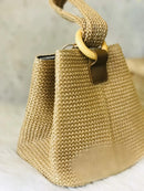 Women's  Hand Woven Box Bags Summer Beach Straw Bags   92906 - TUZZUT Qatar Online Shopping