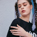 Unique Fashionable Hand-made Mechanical Gear Ring With Crystal Diamond for Men and Women - Tuzzut.com Qatar Online Shopping