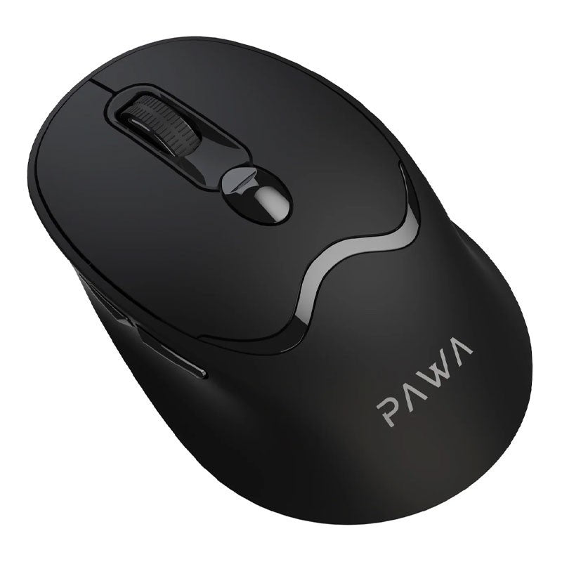 PAWA 6D Wireless Mouse With Auto Sleep Function -Black - TUZZUT Qatar Online Shopping