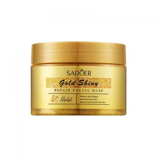 SADOER Gold Shiny Moisturizing Soothing Oil Control Refreshing Facial Mask 120g - TUZZUT Qatar Online Shopping