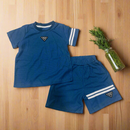 Children Boy Shorts Sleeve T-Shirt And Short Pants 1597376 - TUZZUT Qatar Online Shopping