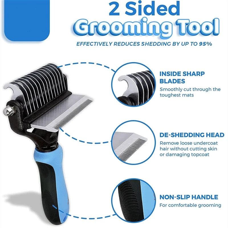 2 in 1 Professional Pet Grooming Tool 2 in 1 Professional Pet Grooming Tool