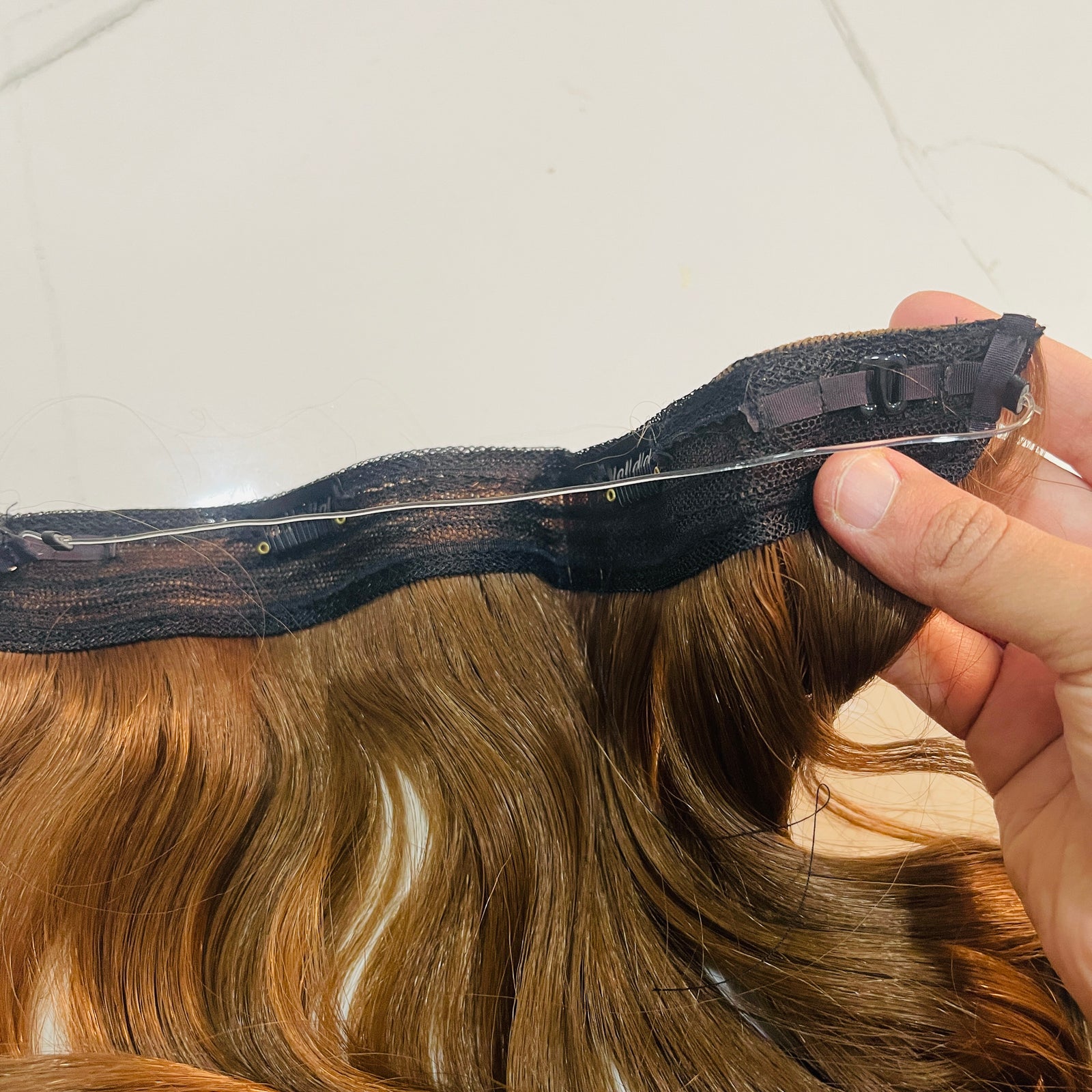 Synthetic Natural Wavy 2Clips And Adjustable Fish Line Invisible Hair Extensions -ry16 Synthetic Natural Wavy 2Clips And Adjustable Fish Line Invisible Hair Extensions -ry16