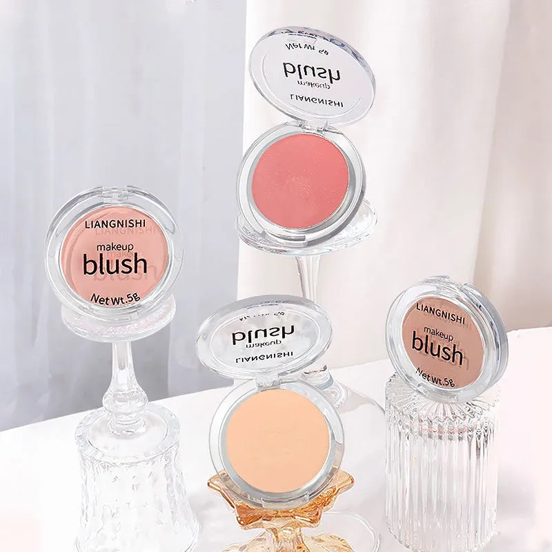 1pcs Long Lasting Cheek Rouge Brighten Face Makeup Blush Blush Palette Female Makeup - Tuzzut.com Qatar Online Shopping