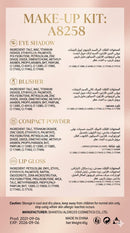 Fashion Color Make-up Kit-A8258 - TUZZUT Qatar Online Shopping