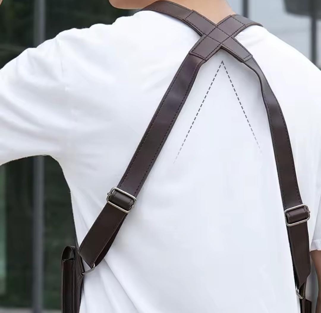 Men Retro Multi-pocket Phone Bag Chest Bags B-366649 Men Retro Multi-pocket Phone Bag Chest Bags B-366649