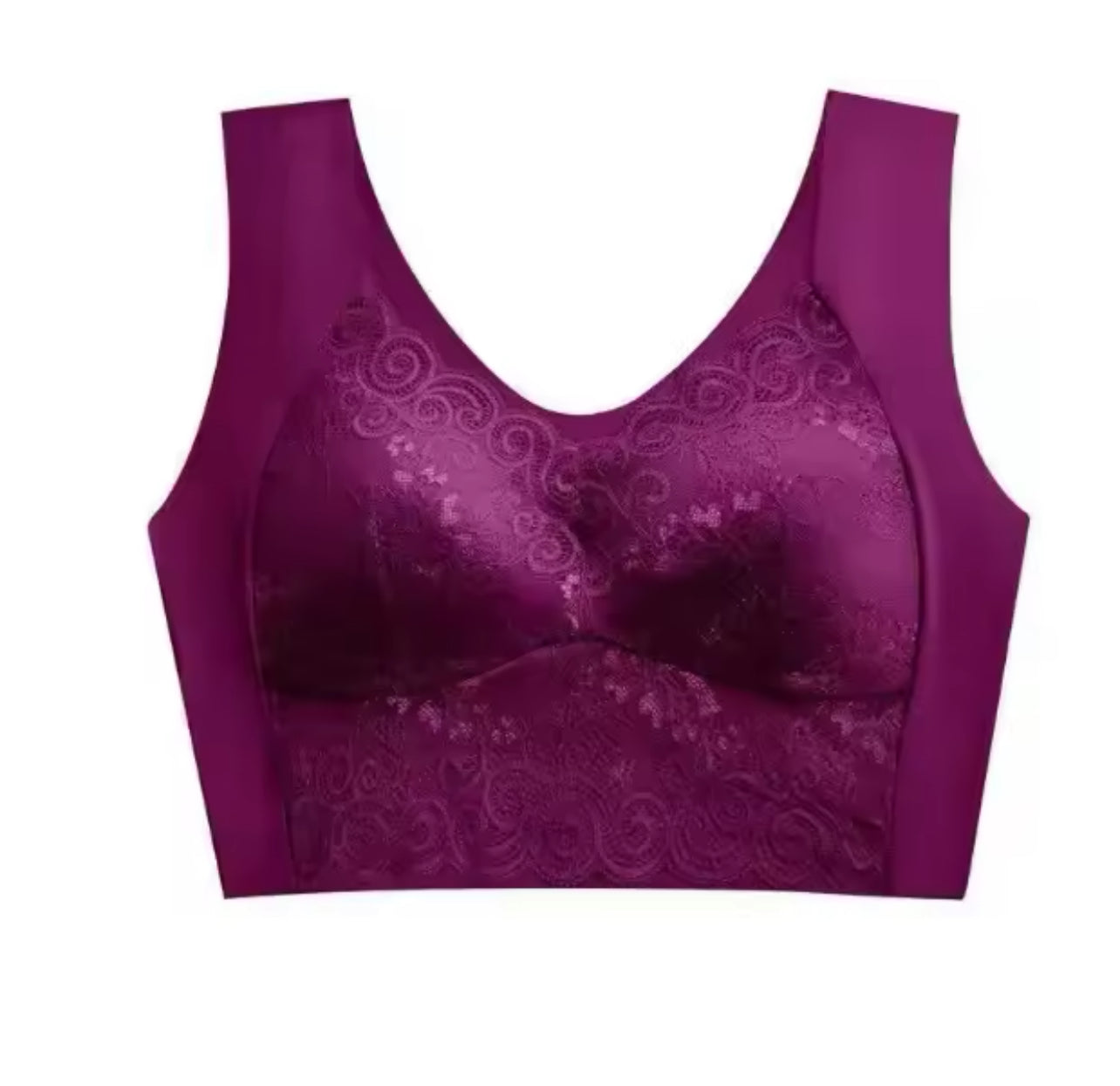 Women Lace Gathered Beauty Back Wireless Bralette Push Up Underwear-wb11/50225 Women Lace Gathered Beauty Back Wireless Bralette Push Up Underwear-wb11/50225