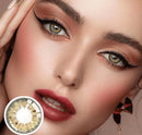 Unibling Iffy Bronze Contact Lenses for Eyes (1 Pair) - TUZZUT Qatar Online Shopping