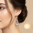 Women's  Fashion Pearl Earrings Diamond 349167 - TUZZUT Qatar Online Shopping