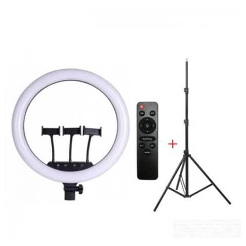 Selfie Ring Light RL-21" with Light Stand, Color Filter, Phone Holder for Makeup, YouTube, TikTok, Camera/Phone Video Shooting