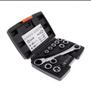 Universal Socket Set with Reversible Ratchet 36Pcs - TUZZUT Qatar Online Shopping