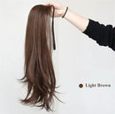 Woman Wig Synthetic Long Straight Ponytail Bandage Hair Tail Extensions-mod26 WB001 - TUZZUT Qatar Online Shopping