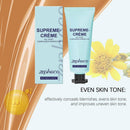 Zephoco Supreme Cream All Over Complexion Perfector Concealer Cream 80g - TUZZUT Qatar Online Shopping