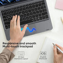 doqo Detachable Keyboard case with Trackpad    F11D - TUZZUT Qatar Online Shopping