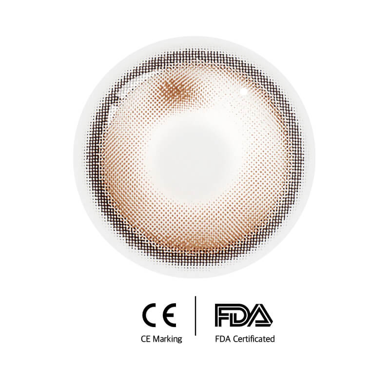 Unibling Meow Mocha Contact Lenses for Eyes (1 Pair) - TUZZUT Qatar Online Shopping