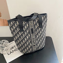 Ladies Canvas Large Capacity Handbag Tote Girls Cosmetic Bag Storage Bag Fashion   S5072006 - TUZZUT Qatar Online Shopping
