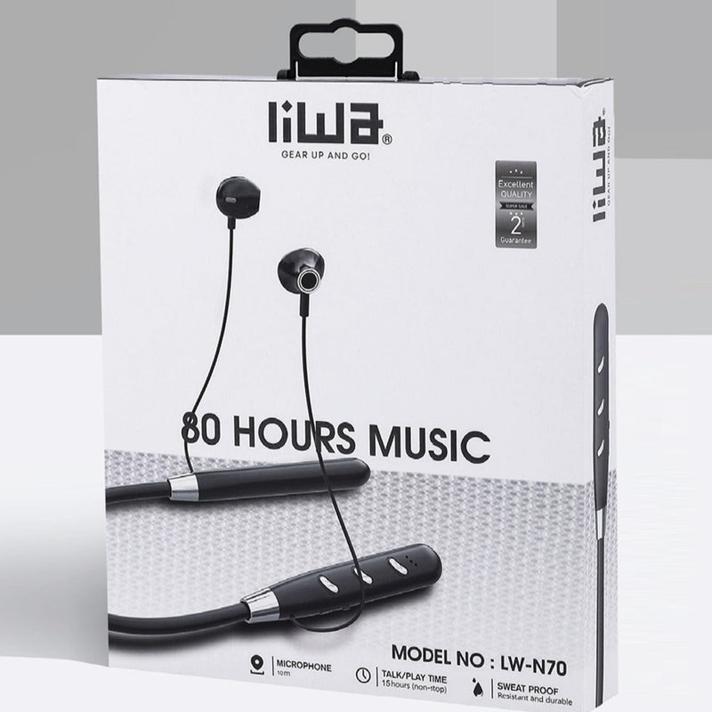 Liwa Neckband Earphone LW-N70 - TUZZUT Qatar Online Shopping