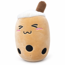 Smiling Boba Bubble Tea Plush Toy – Beige MT-9