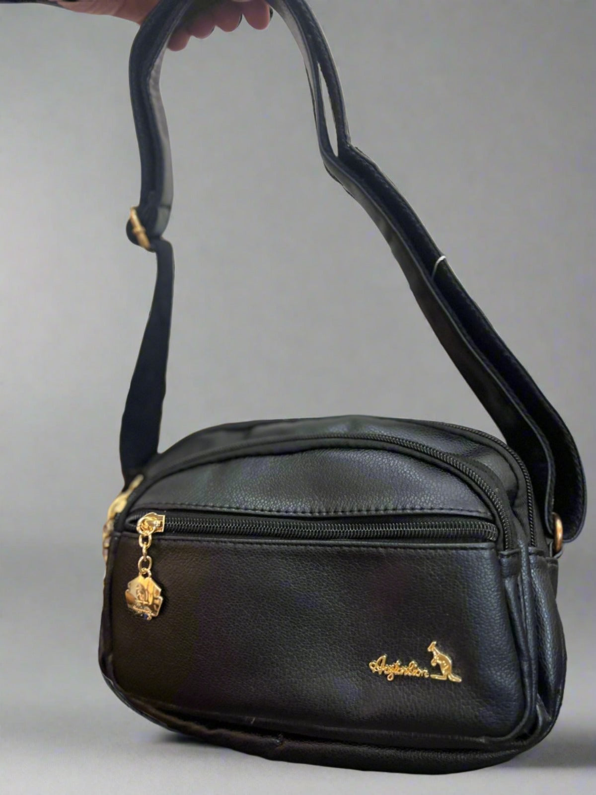 Women high quality leather flap shoulder bag S4455709 Women high quality leather flap shoulder bag S4455709