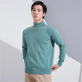 Men's High Collar Wool Pullover Knitted Sweaters  S1639800 - TUZZUT Qatar Online Shopping