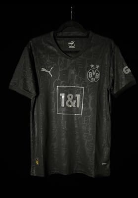 Bvb Borussia Dortmund Triple Blackout Special Edition Jersey    447881 - TUZZUT Qatar Online Shopping