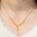 Unique Sweet Precious Lace Waterfall Fringed Necklace Model-30 - TUZZUT Qatar Online Shopping