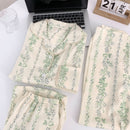 Women 's 3 Pcs Short Sleeve Sleep Set 576431 XL - TUZZUT Qatar Online Shopping