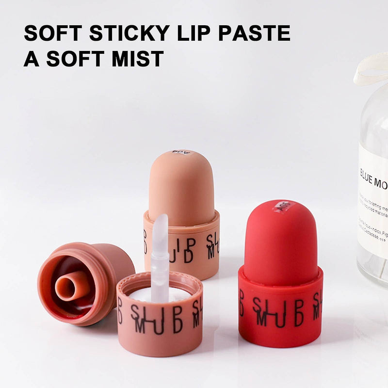 VIEBLY Matte Seal Lip Mud Fog Face Lip Glaze Cheek - Tuzzut.com Qatar Online Shopping