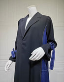 Women Colorblocked Gulf Abaya  Muslim Islamic Clothing   S5119325 - TUZZUT Qatar Online Shopping