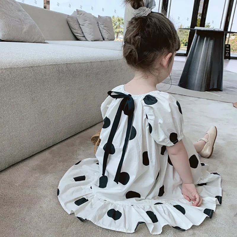 Girls Frock Fashion Short Bubble Sleeve 1694103 Girls Frock Fashion Short Bubble Sleeve 1694103