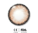 Unibling Iceland Choc Contact Lenses for Eyes (1 Pair) - TUZZUT Qatar Online Shopping
