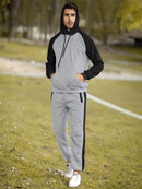 Men's Athletic Casual Sweatsuit Set TZ1200 - TUZZUT Qatar Online Shopping