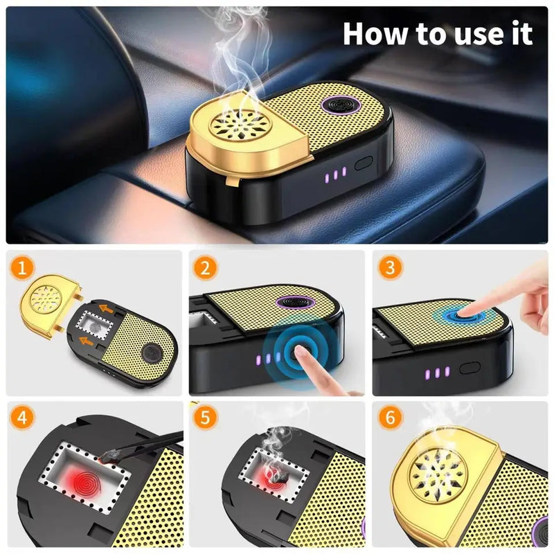 Smart Bukhoor Electric Bakhoor Incense Burner For Hair Clothes - Tuzzut.com Qatar Online Shopping