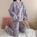 2 Pcs Women 's Sleep Set - Free size - 467203