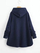 Women's Outerwear Winter Warm Thicken Hooded Coat 7012138