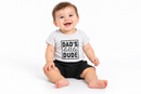 6–9 Months Baby Boy “Dad’s Little Dude” T-Shirt & Shorts Set