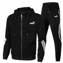 Men's Autumn Casual Hooded Sports Suit 132037 - TUZZUT Qatar Online Shopping