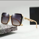 Fashion Oversized Sunglasses Women S226046 - TUZZUT Qatar Online Shopping