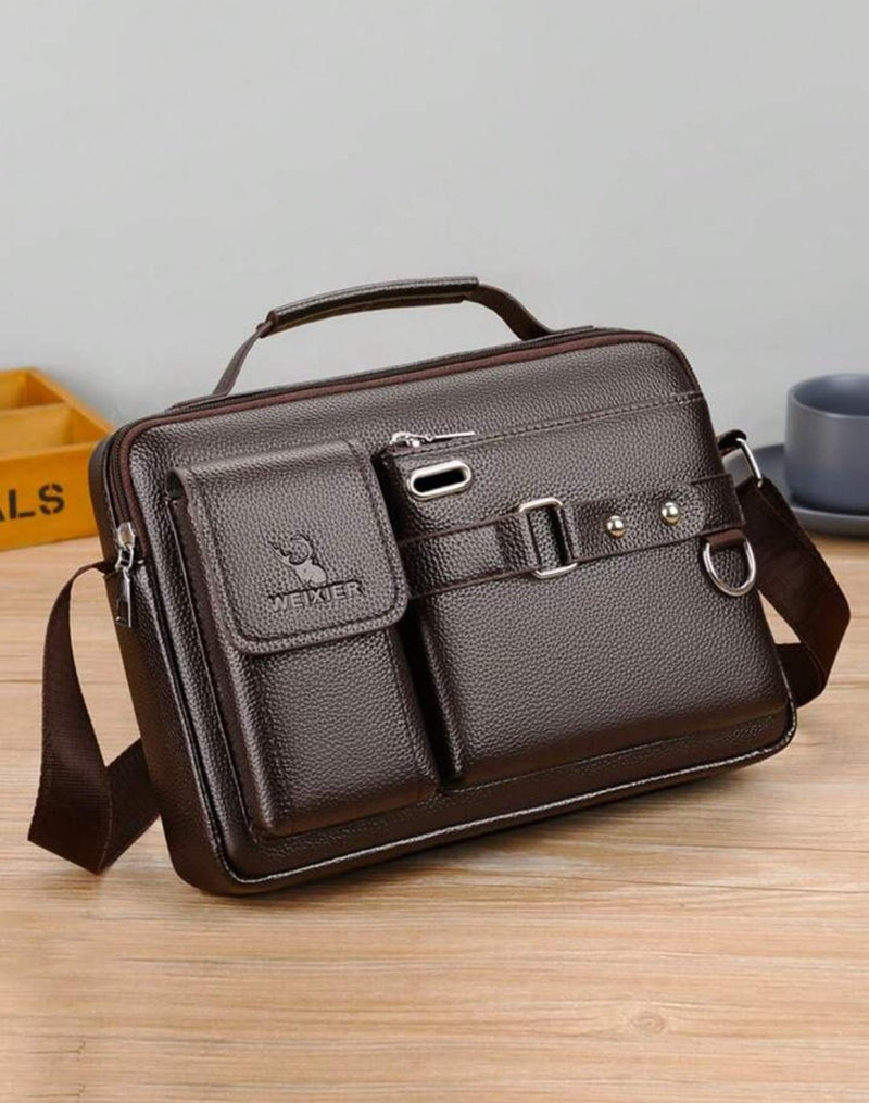 New  Luxury PU Leather  Mens Bag  -  B 188357