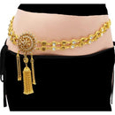 India Thailand Dunhuang Dance Belly Dance Performance Waist Chain S5035081 - TUZZUT Qatar Online Shopping