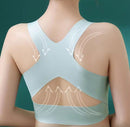 Breast Pad Crop Top For Girl Cross Beauty Back Camisoles Full Cup Front Closure Bra 75182 - TUZZUT Qatar Online Shopping