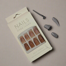24pcs Natural Delicate & Comfortable Removable Fake Nails  474152 - TUZZUT Qatar Online Shopping