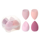4pcs Super Soft Makeup Sponge Wet and Dry Use Non-Latex Sponge Powder Puff 568848 - TUZZUT Qatar Online Shopping