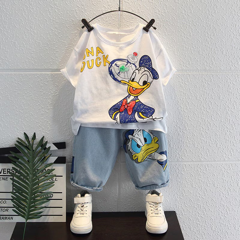 2 Pcs Boys Pants Suit 7-8Y 588618