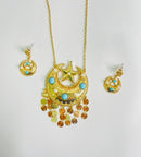 Women Fashion Necklace set ABK00951 - TUZZUT Qatar Online Shopping